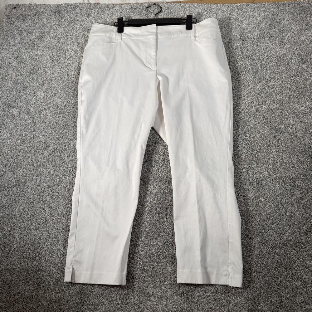 New York & Co Capri Pants 14 36x24 Classic Business Casual Preppy Minimalist